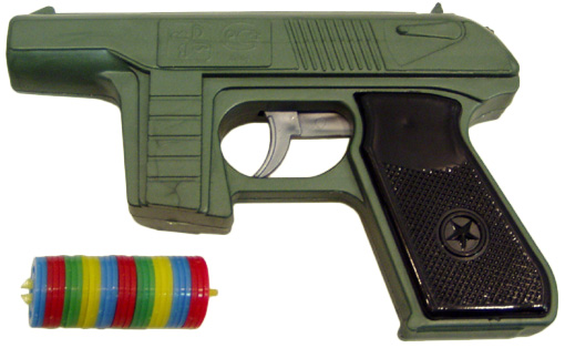 Пистолет с дисковыми пулями (ПК Форма С-21-Ф)