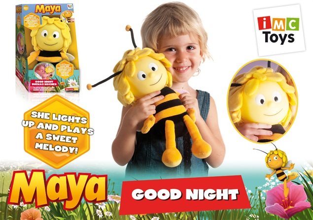 Мягкая игрушка-ночник "Пчелка Майя" (iMC Toys 200067)