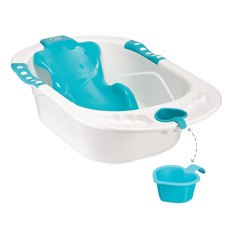 Детская ванна с анатомической горкой "Bath Comfort" (Happy Baby 34005)