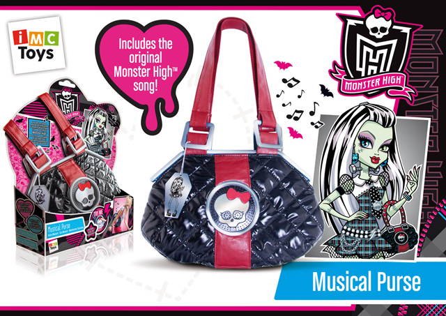 Сумочка детская музыкальная "Monster High" (iMC Toys 870048)