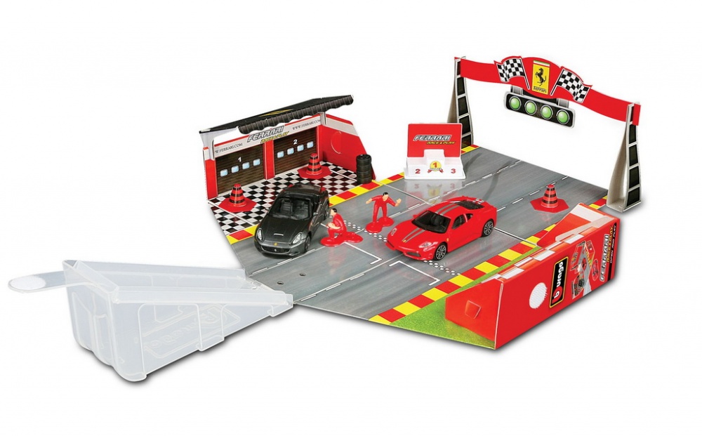 Игровой набор "Ferrari. Race & Play" (Bburago 18-31209)