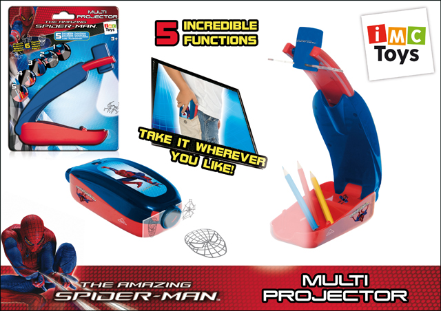 Игрушечный проектор "Spider-Man. Multi Projector" (iMC Toys 550766)