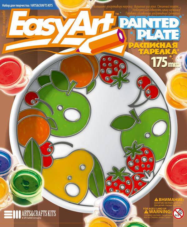 Расписная тарелка "EasyArt. Фрукты" (Фантазёр 717003)
