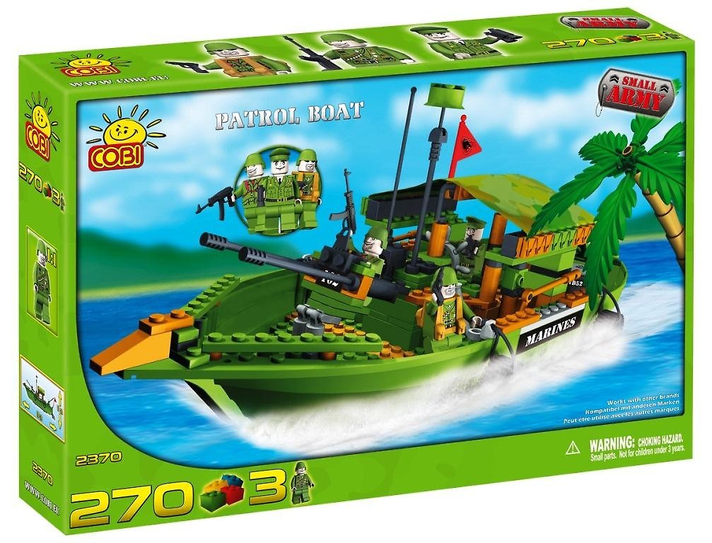Конструктор "Small Army. Patrol Boat" (Cobi 2370)
