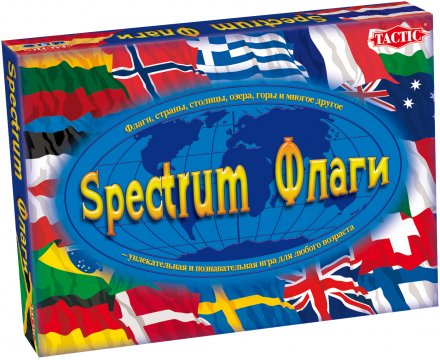 Настольная игра-викторина "Spectrum Флаги" (Tactic 2616)
