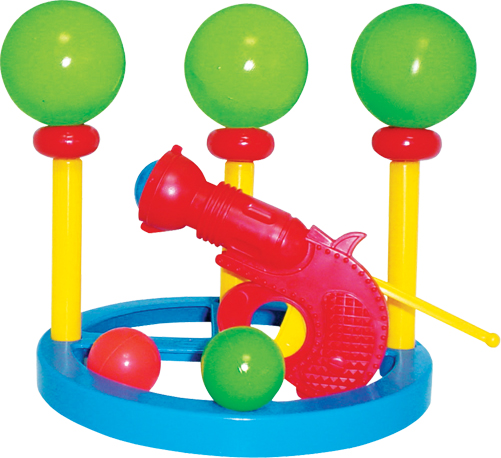 Детский тир с мишенями-шарами (Пластмастер 50011)