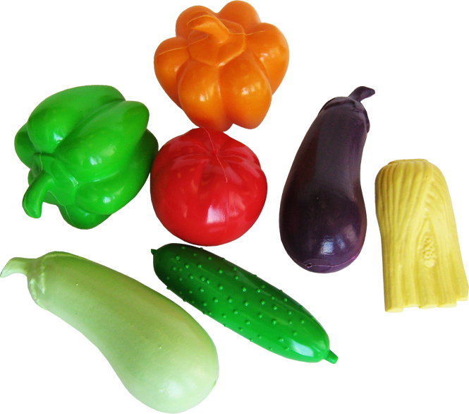Набор игрушечных овощей (Пластмастер 21018)