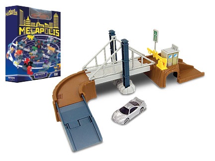 Игровой набор "MEGAPOLIS. Мост" (Autotime Collection 76743W)