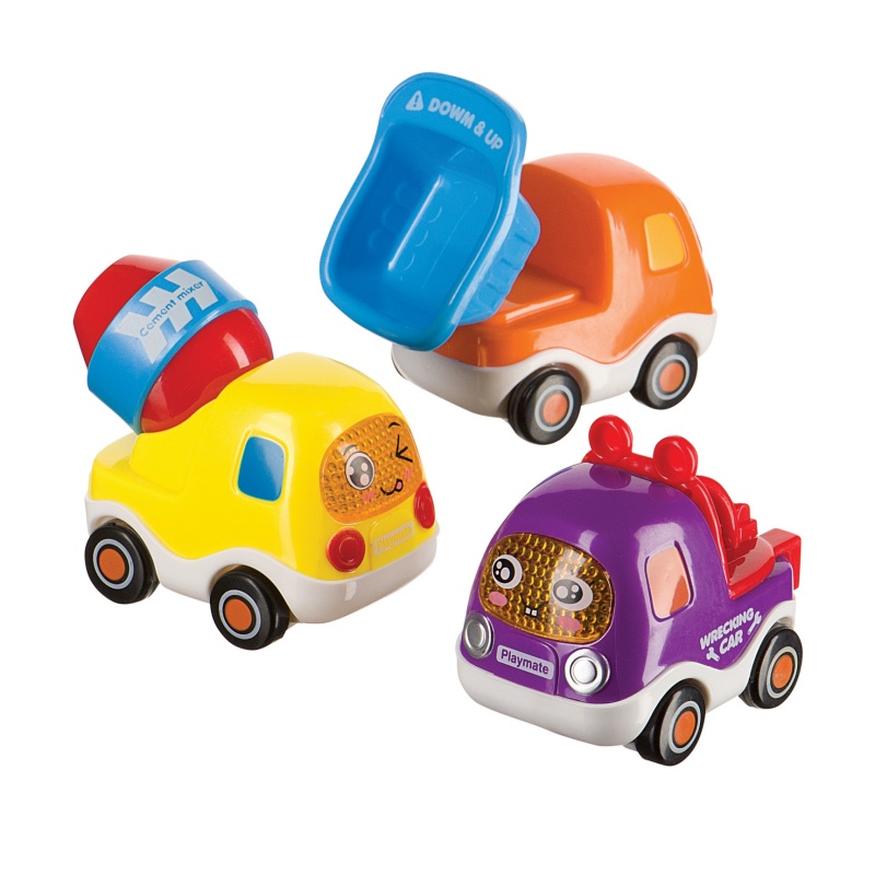 Набор грузовичков "Cars 4 Fun" (Happy Baby 330066)