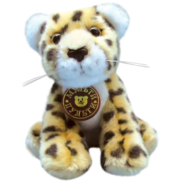 Мягкая игрушка "Диалоги о животных. Леопард" (Мульти-Пульти SD-07SD002)