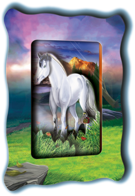 Объемная картинка в рамке "Лошадь" (Vizzle М0020)