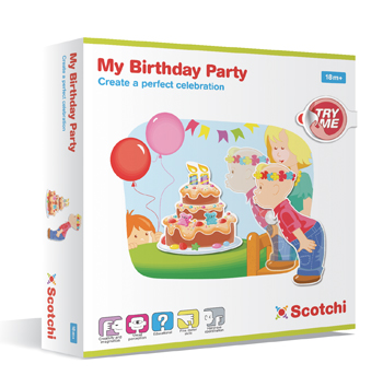 Настольная развивающая игра "Мой День Рождения" (Scotchi 60004)
