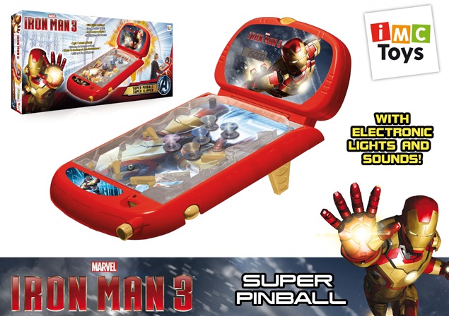 Настольный пинбол "Marvel. Iron Man 3" (iMC Toys 580091)