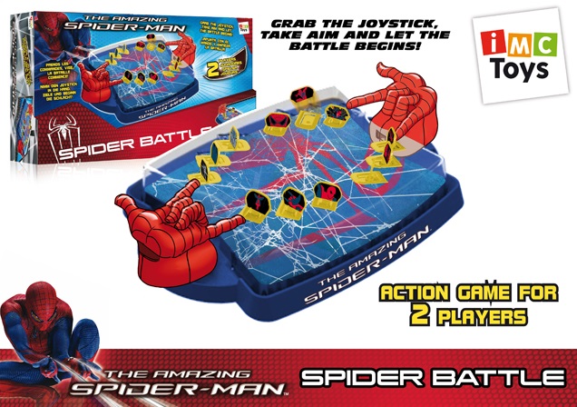 Настольная игра "Spider-Man. Spider Battle" (iMC Toys 550759)