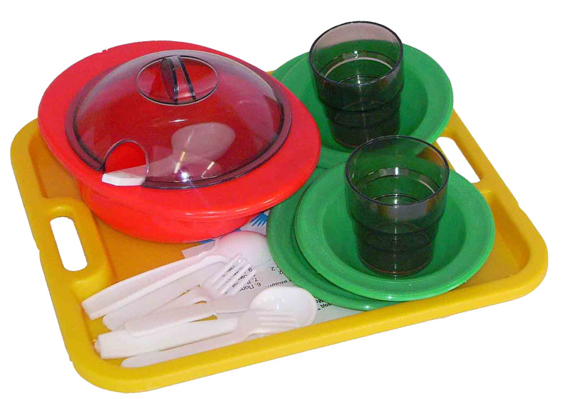 Набор игрушечной посуды "Столовый" (Огонек С-283)