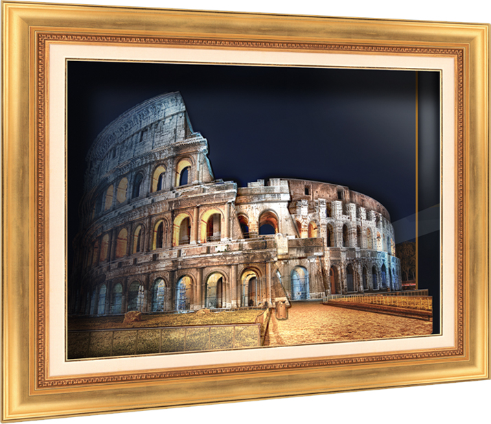 Объемная картина "Архитектура. Римский Колизей" (Vizzle 0181)