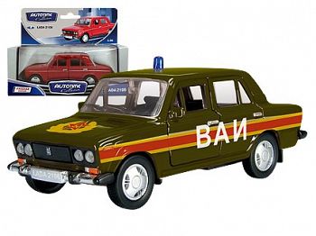 Модель автомобиля "ЛАДА 2106. ВАИ СССР" (Autotime Collection 33907)