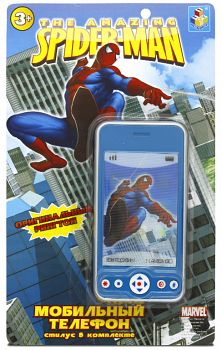 Мобильный телефон "The Amazing Spider-Man" (1 TOY Т52980)