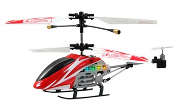 Вертолет с гироскопом на инфракрасном д/у "GYRO-100. Красный" (1 TOY Т51665)