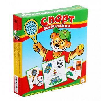 Развивающая игра "Ассоциации. Спорт" (Дрофа 1355)