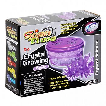 Набор для выращивания кристалла "Crystal Growing. Purple" (28902)
