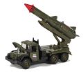 Машина металлическая инерционная "ЗИЛ 131 РАКЕТА. Вооруженные силы"