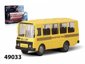 Модель автомобиля "ПАЗ-32053. Маршрутное такси" (Autotime Collection 49033)