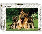 Пазл "Animal Collection. Дружная семейка" (1000 элементов)