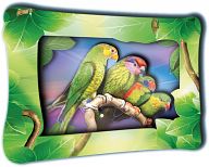 Объемная картинка "Ожереловые попугаи" (33 детали)