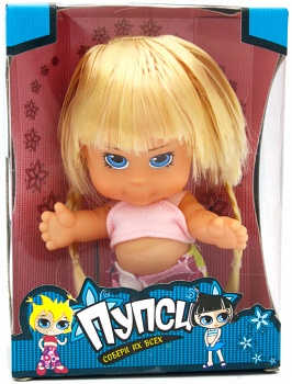 Кукла "Пупси. Блондинка в розовом топике" (1 TOY Т52990)