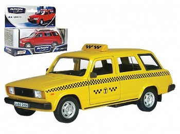 Модель автомобиля "ЛАДА 2104. Такси" (Autotime Collection 32681)