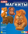 Набор для изготовления и росписи барельефов "Магниты. В нашем лесу" (4 формы)