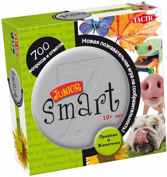 Настольная игра "Smart 7 Junior. Природа и животные" (Tactic 2618)