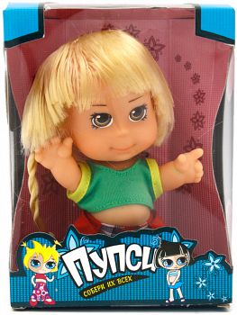 Кукла "Пупси. Блондинка в зеленой кофточке" (1 TOY Т52990)