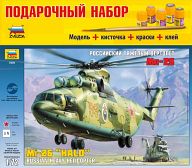 Сборная модель "Подарочный набор. Российский тяжелый вертолет Ми-26"