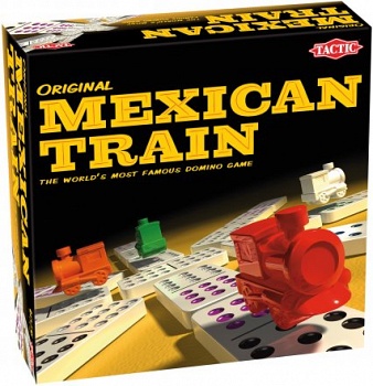 Настольная игра-домино "Мексиканский поезд" (Tactic 2588)