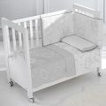 Сменное белье 120x60 Micuna Dolce Luce белый/серый (3 предмета)