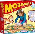 Пазл "Мозаика для малышей. В зоопарке" (24 элемента)
