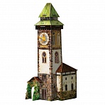 Сборная модель из картона "Башня с часами" (30 деталей)
