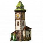 Сборная модель из картона "Башня с часами" (30 деталей)