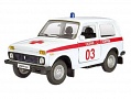 Модель автомобиля "ЛАДА 4х4. Скорая помощь"