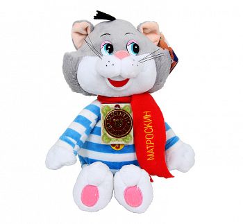Мягкая игрушка "Кот Матроскин" (Мульти-Пульти F8-W1558)