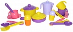 Набор игрушечной посуды на 3 персоны "Настенька"