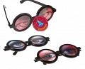 Детские карнавальные очки с сеточкой "Мужчина и женщина"