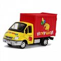 Машина металлическая инерционная "ГАЗЕЛЬ 3302. Игрушки"
