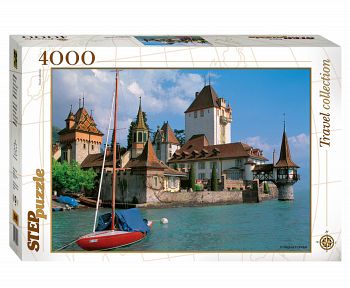 Пазл "Travel Collection. Швейцария. Оберхофен" (Степ Пазл 85400)