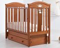 Кровать с маятником 120x60 Гандылян "Даниэль" вишня