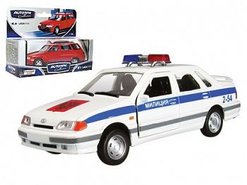 Модель автомобиля "ЛАДА 2115. Полиция" (Autotime Collection 30083)