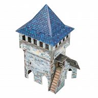 Сборная модель из картона "Верхняя башня" (23 детали)
