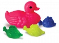 Набор игрушек для купания "Утка и 3 рыбки" (4 элемента)